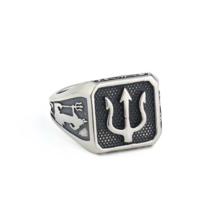 Trident Ring - 925° Sterling Silver