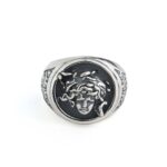 Medusa Sterling Silver Ring