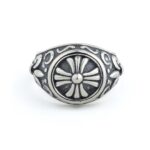 Cross Silver Ring