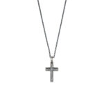 Men’s Cross Necklace in 925 Sterling Silver
