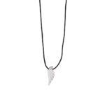 Sterling Silver Feather Necklace