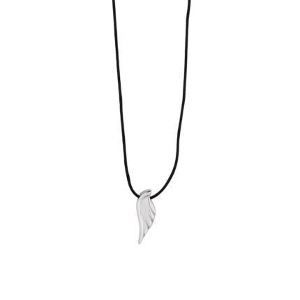 Sterling Silver Feather Necklace