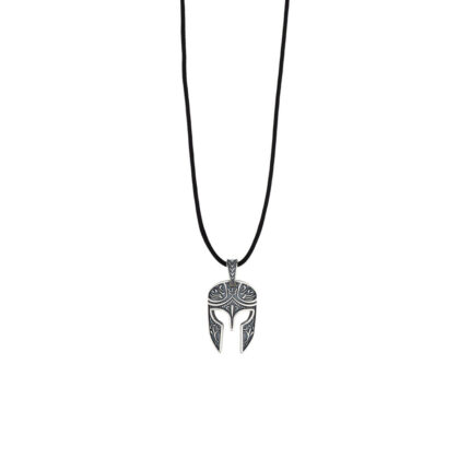 Helmet Cord Necklace - 925 Sterling Silver