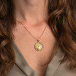 Owl Pendant in 9K Gold - Image 2