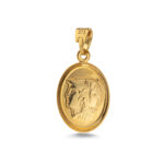 Goddess Athena Pendant - 9K Gold - Image 3