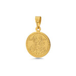 Konstantinato Protection Pendant – 9K Gold - Image 3