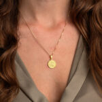 Konstantinato Protection Pendant – 9K Gold - Image 2