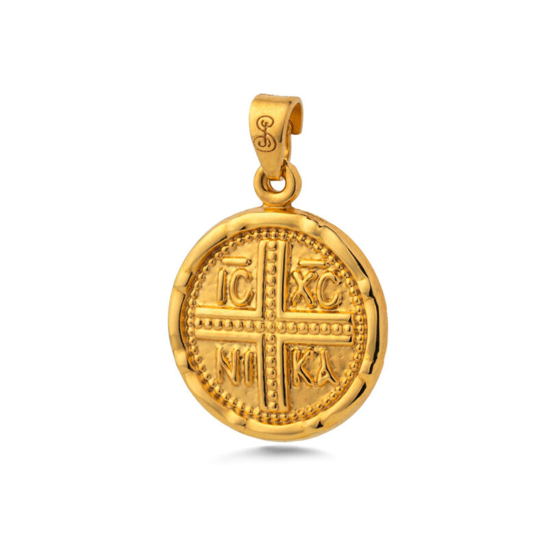 Konstantinato Pendant in 9K Gold