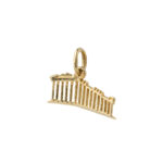 Parthenon Pendant - 14K Gold - Image 3