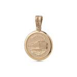 Gold Parthenon Pendant - 14K