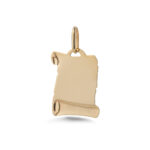 9k Gold Virgin Mary with Jesus Pendant - Image 3