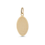 Holy Mother and Child Religious Pendant - 9k - Image 3