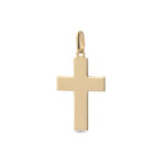 Crucifix Jesus Cross Gold Pendant - Image 3