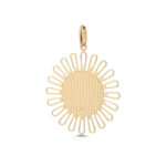 Virgin Mary and Jesus Medallion – 14K Gold Pendant - Image 3