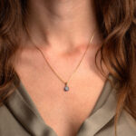 Evil Eye Pendant – 9k Gold - Image 2