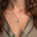 Gold Athena Goddess Coin Pendant – Symbol of Wisdom - Image 2