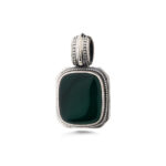 Gerochristo - Classic Pendant in Sterling Silver with Semi precious Stone - Image 5