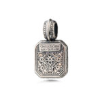 Gerochristo - Classic Pendant in Sterling Silver with Semi precious Stone - Image 6