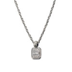 Gerochristo - Classic Pendant in Sterling Silver with Carnelian Stone - Image 2