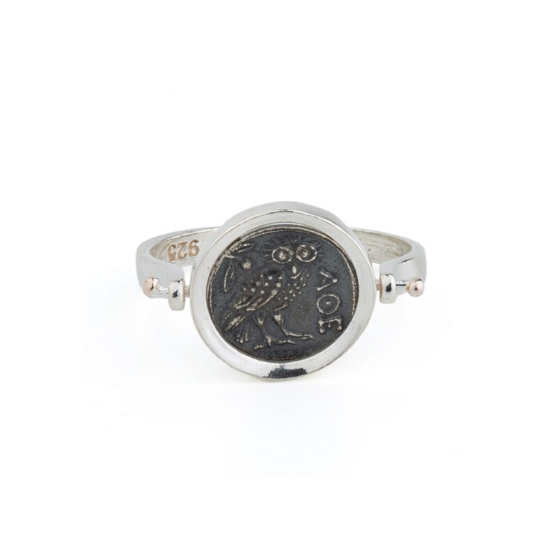 Owl Wisdom Ring in 925 Sterling Silver