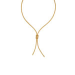 Hercules Knot Chain Necklace - 925 Sterling Silver Gold Plated
