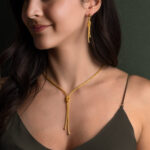 Hercules Knot Chain Necklace - 925 Sterling Silver Gold Plated - Image 2