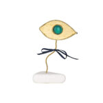 Evil Eye Décor Stand on Thassos Marble
