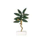 Olive Tree Stand Décor on Marble Stone