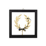 Olive Wreath Wall Decoration with Wooden Frame