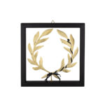 Olive Wreath Wall Décor with Wooden Frame