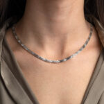 Κολιέ Ελληνικό Μαίανδρος από ασήμι 925 επιχρυσωμένο - Image 4