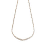 Greek Key Meander Motif Necklace in Sterling Silver - Image 3