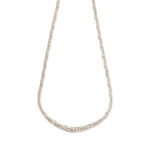 Eternity Meander Necklace in Sterling Silver - Image 3