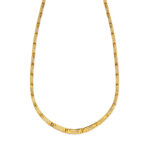 Eternity Meander Necklace in Sterling Silver