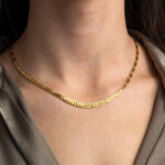 Eternity Meander Necklace in Sterling Silver - Image 2