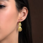 Eternal Spiral Earrings in 925 Sterling Silver - Image 2