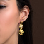Eternal Spiral Earrings in 925 Sterling Silver - Image 4