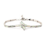 Βραχιόλι Μαίανδρος - Ασήμι 925 με Όπαλ - Image 3