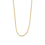 Λεπτή Αλυσίδα Rope – Eπιχρυσωμένo Ασήμι 925 - Image 2