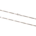 Αλυσίδα με επίπεδα στοιχεία και κρίκους από Ασήμι 925 - Image 2