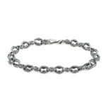 Silver Curb Chain Bracelet