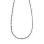 Κολιέ Μαίανδρος Οξειδωμενο από Ασήμι 925