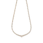 Κολιέ με Μαίανδρο σε Σχήμα V από Ασήμι 925