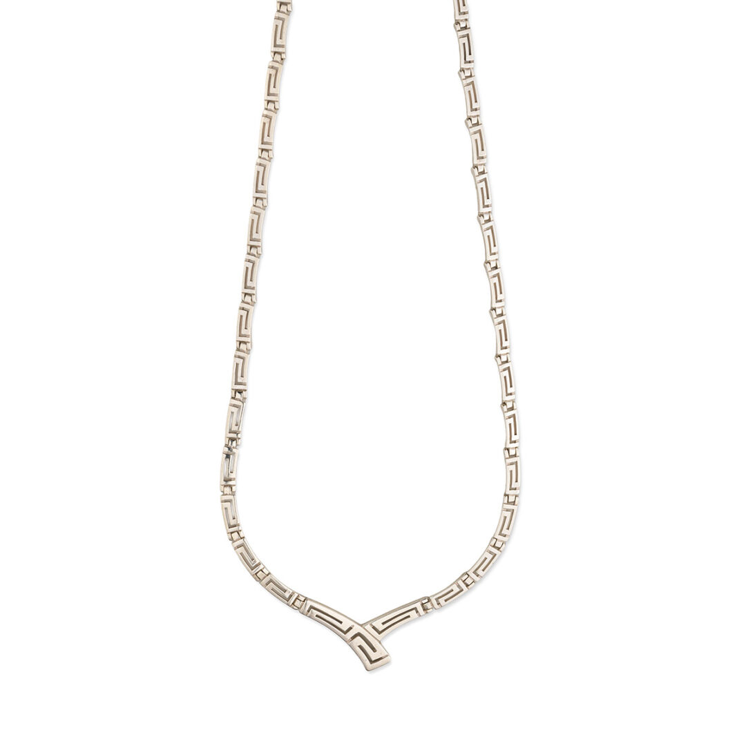 K346 Meandros V Necklace in 925 Sterling Silver