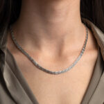 Κολιέ με Μαίανδρο Ελληνικό Κλειδί από Ασήμι 925 - Image 2