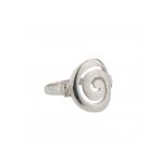 925 Sterling Silver Spiral Ring - Image 2