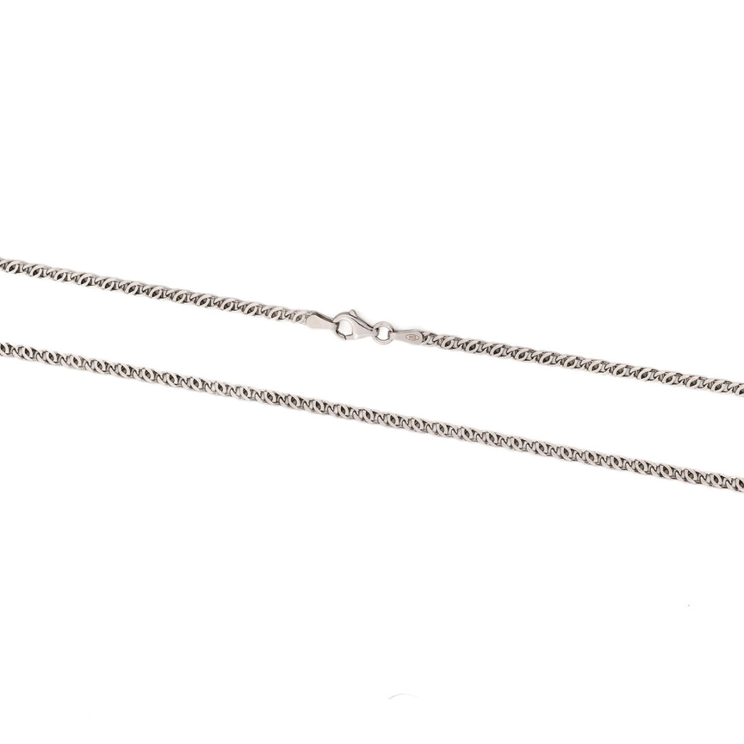 PO-AL-07229015 Αλυσίδα Μάτι της Πέρδικας – Ασήμι 925