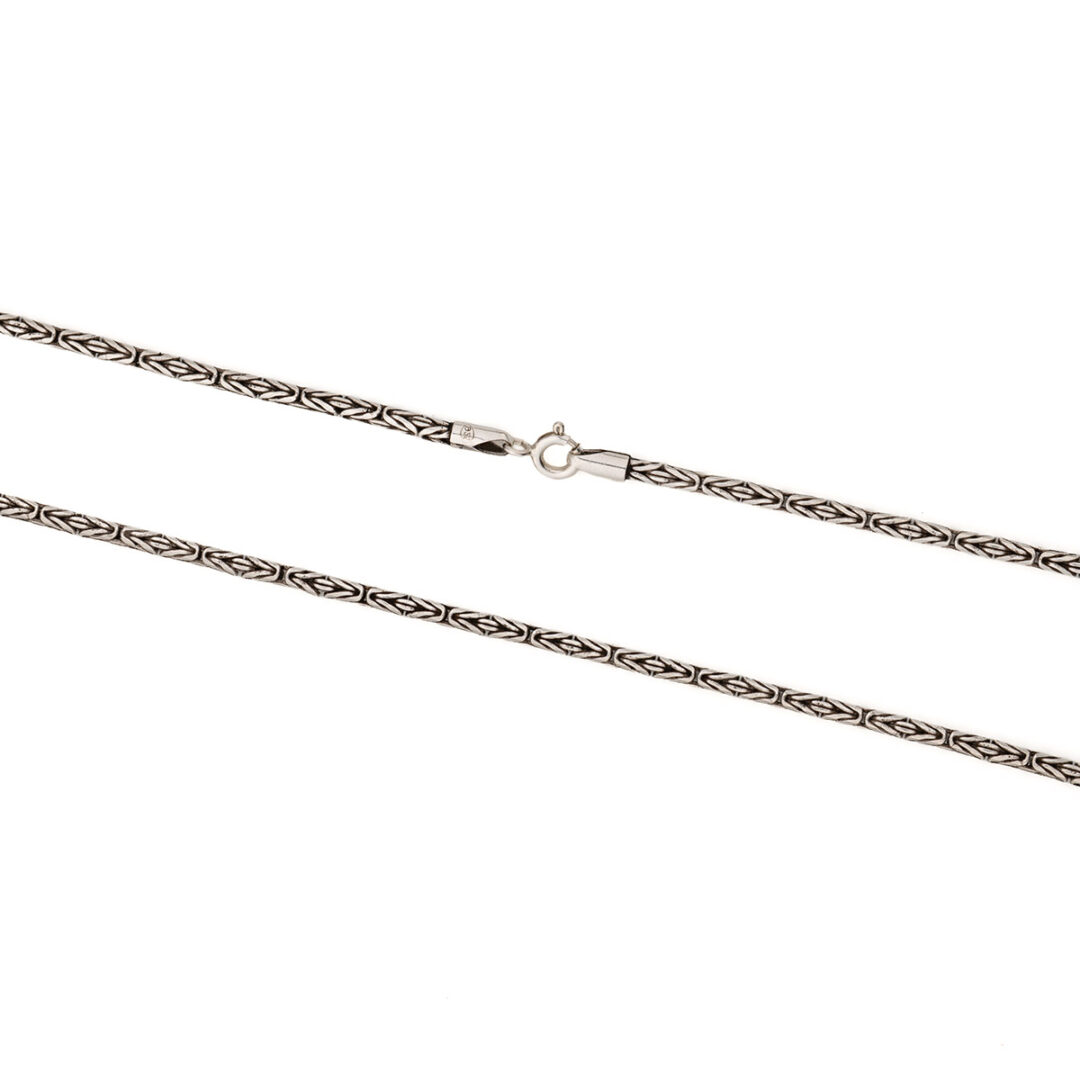 ZA-AL-01696038 Βυζαντινη Αλυσίδα από Ασήμι 925 - Image 1