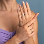 Ασημένιο Δαχτυλίδι Μάτι Επίχρυσο με  Σμάλτο (Copy) - Image 2