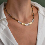 Κολιέ με Μαίανδρο από Ασήμι 925 Επιχρυσωμένο (Copy) - Image 2